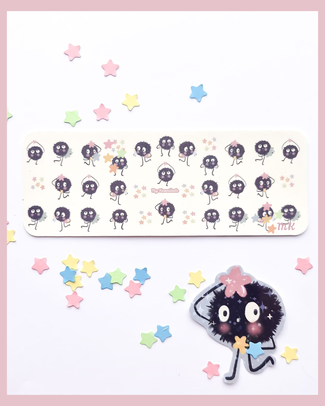 Susuwatari Nail Decals