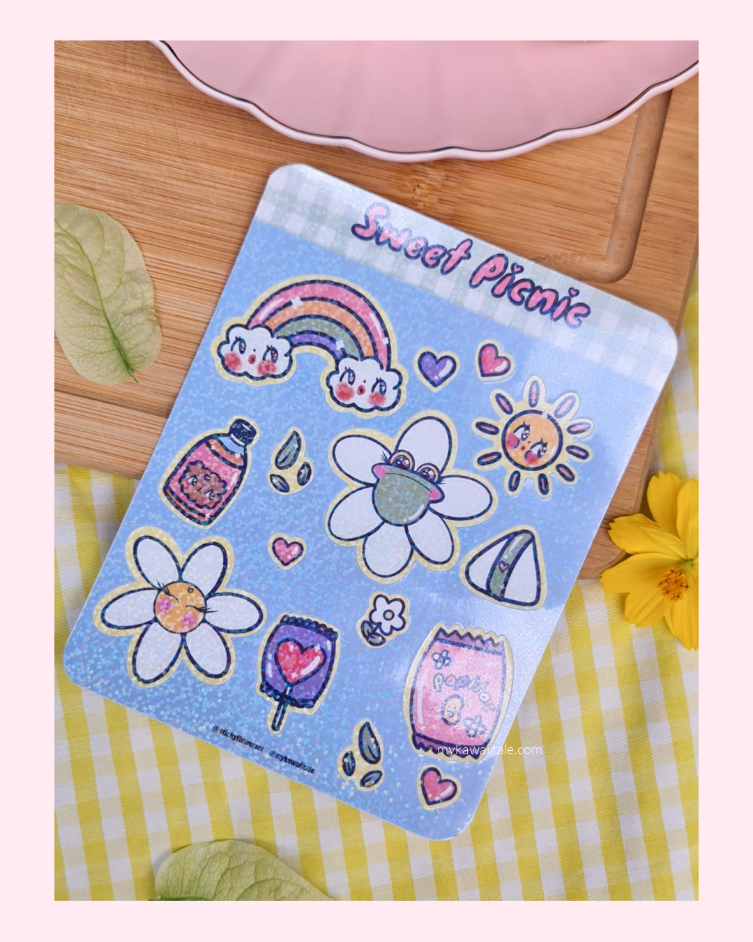 Sweet Picnic Waterproof Stickers