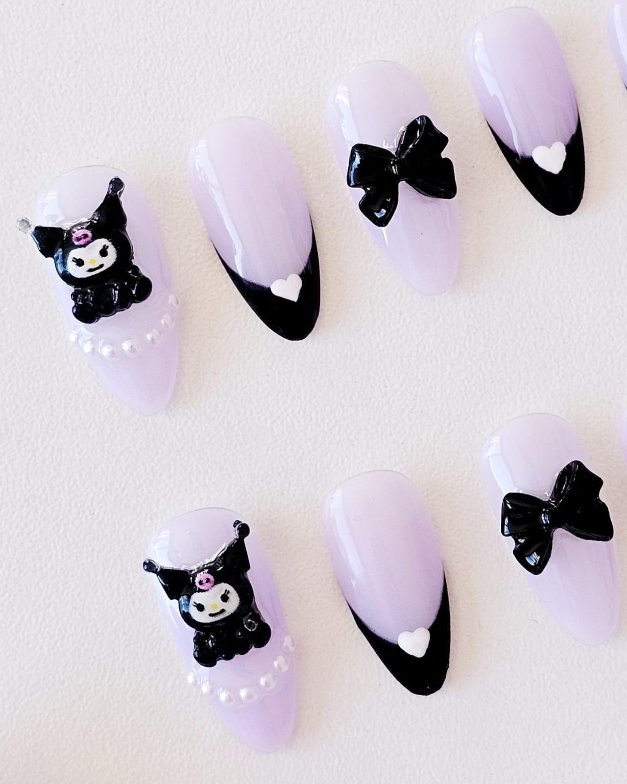 Sweet Kuromi Set - Press on Nails