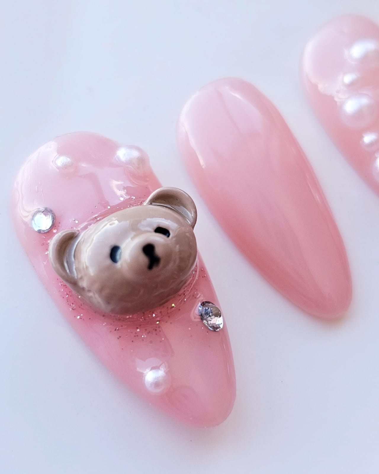 Teddy Bear Set - Press on Nails