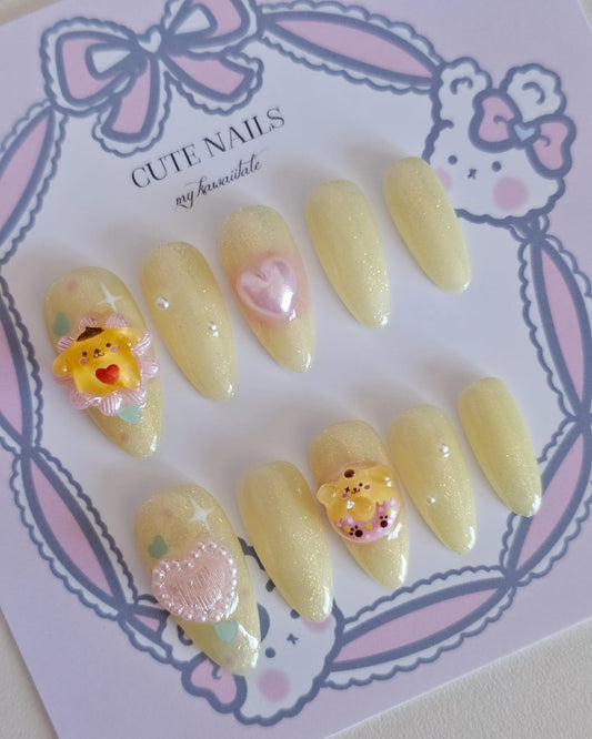 Pompompurin Set - Press on Nails