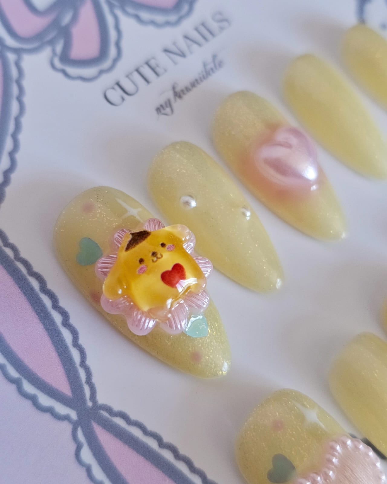 Pompompurin Set - Press on Nails