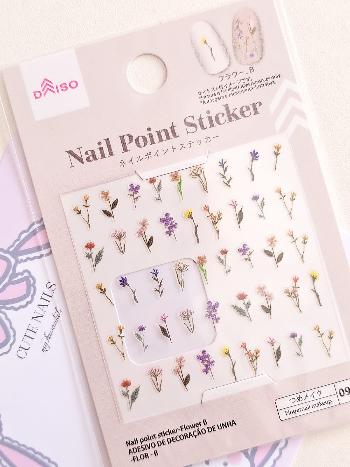 Flowers - Nail Stickers