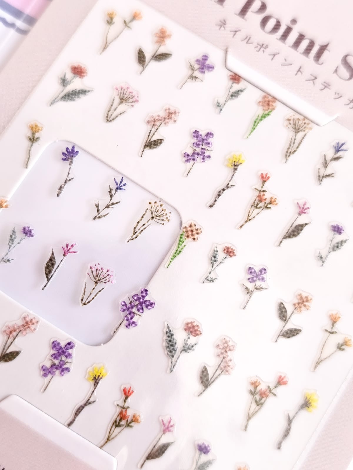 Flowers - Nail Stickers