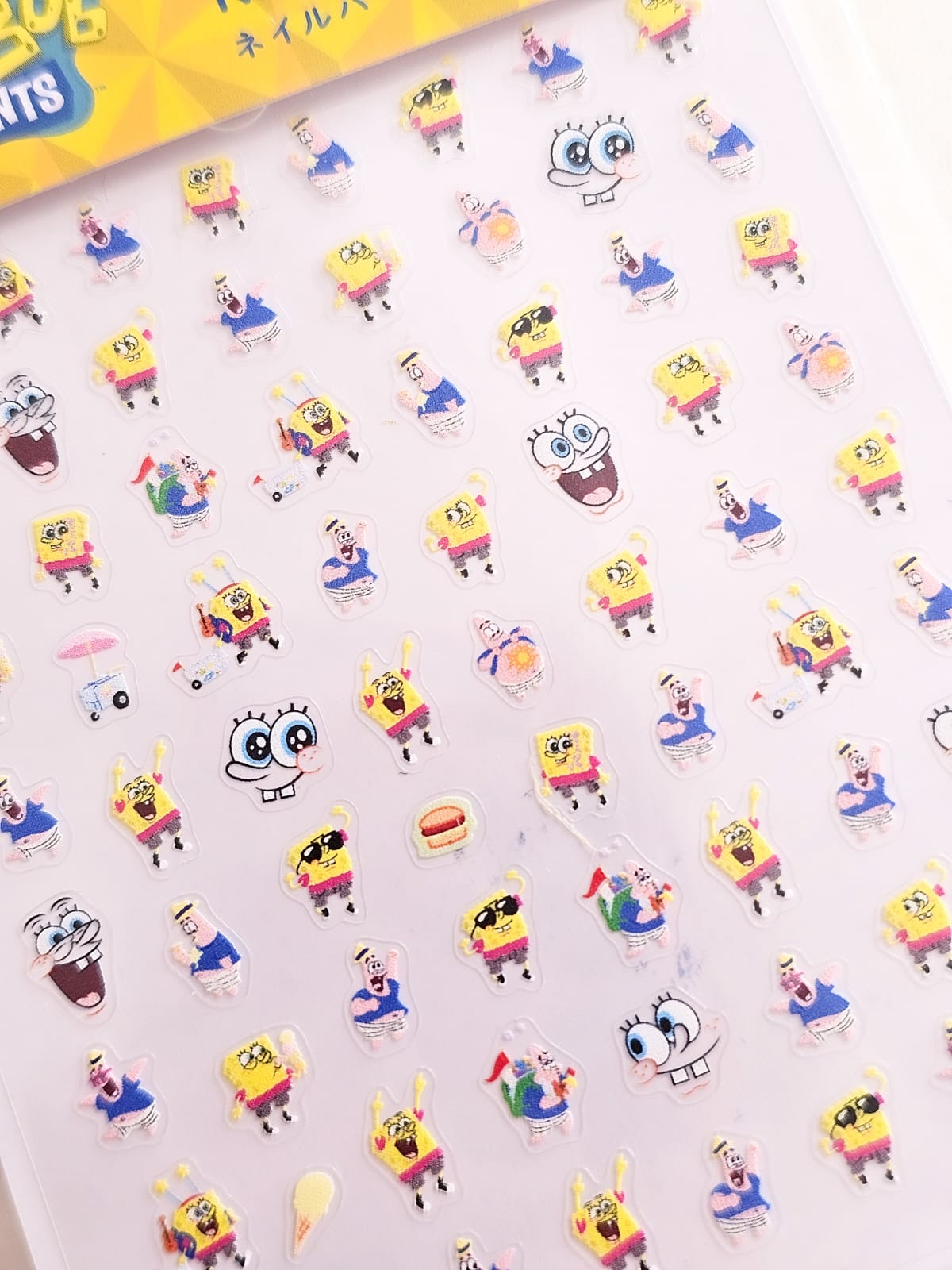 Sponge Bob - Nail Stickers