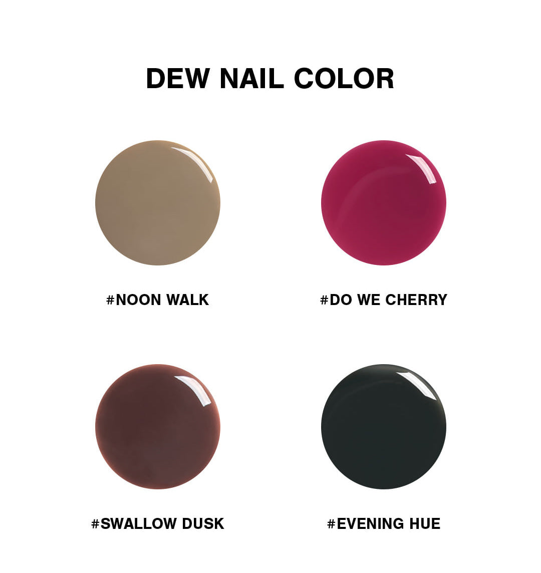 DEW NAIL COLOR #NOON WALK - 3CE