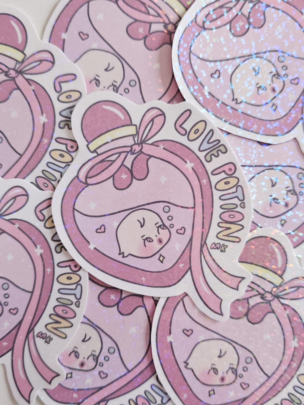 Love Potion Waterproof Sticker