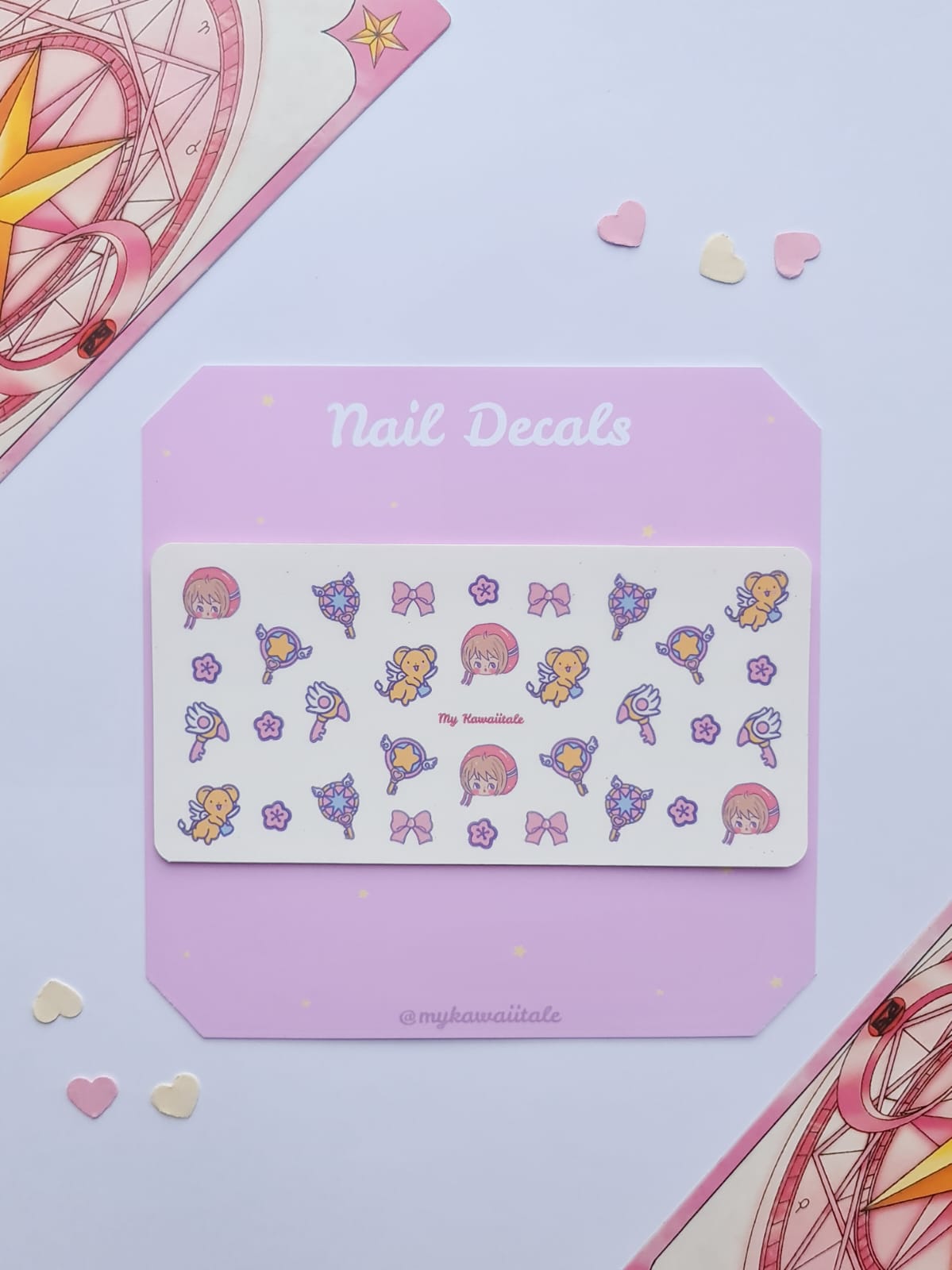 Sakura Card Captor Nail Decals