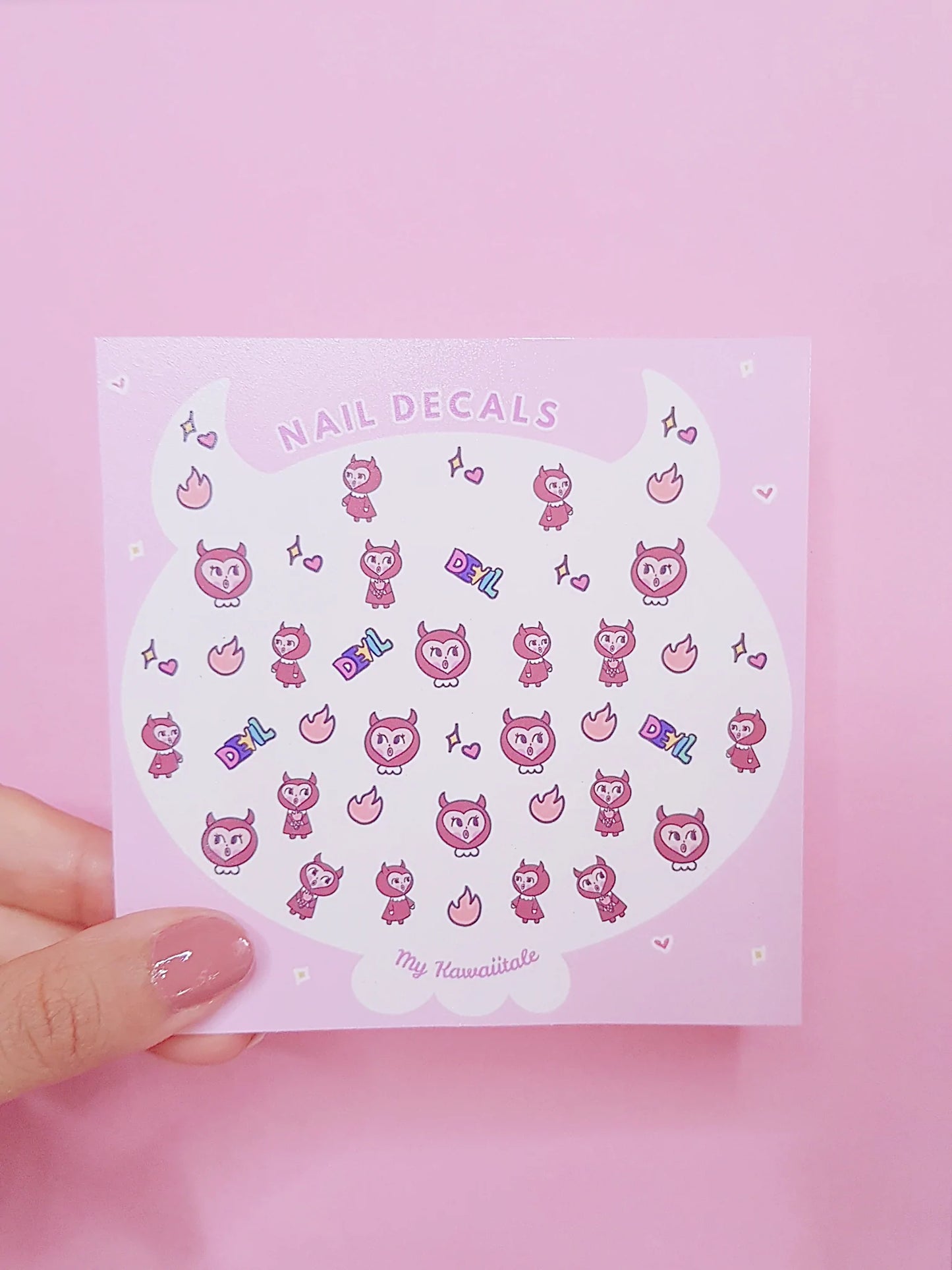 Diablillo - Nail Decals