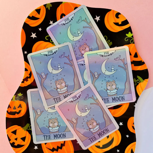 The Moon Sticker Holográfico