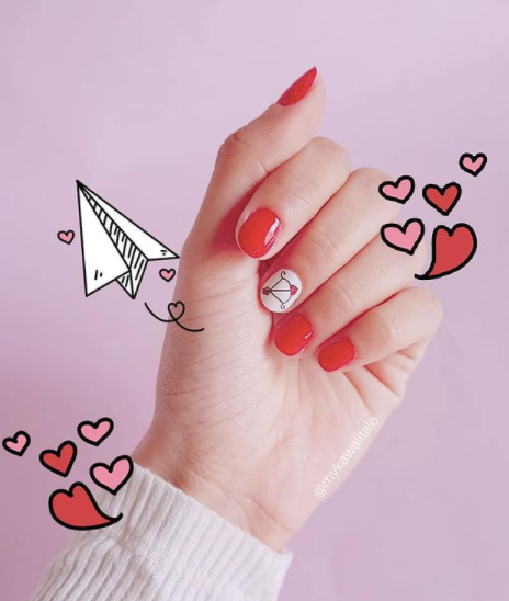 Hugs & Kisses Nail Decals - My Kawaiitale