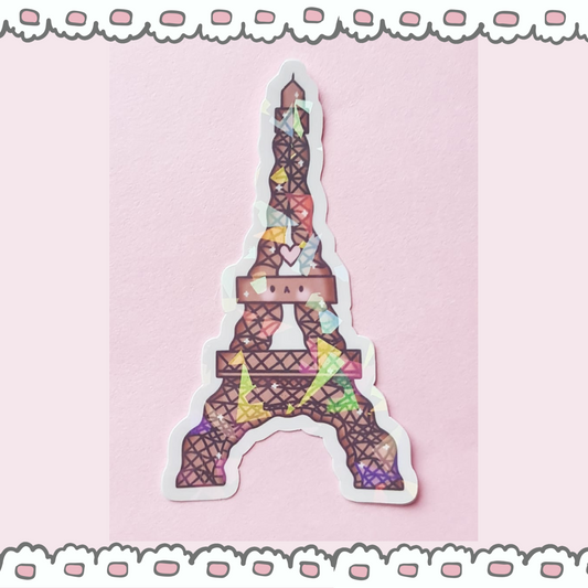 Freddy Eiffel Sticker Waterproof