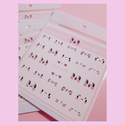 Caritas Nail Decals - My Kawaiitale
