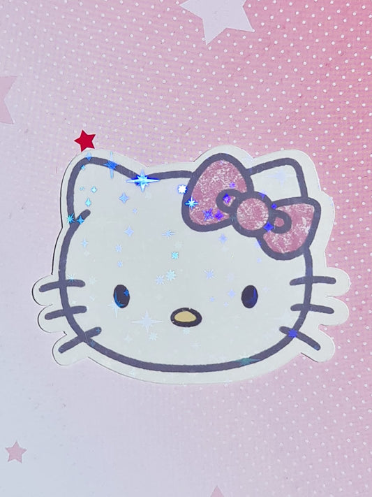 Kitty Waterproof Sticker