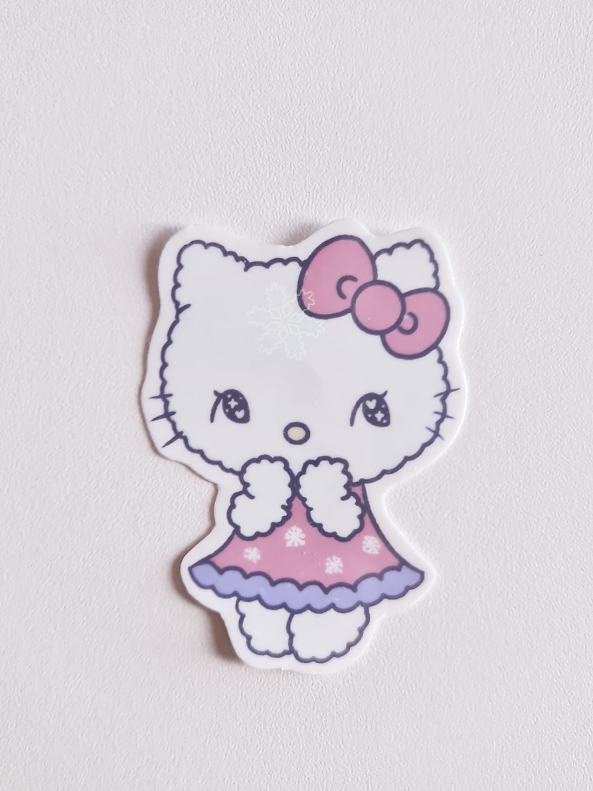 Winter Kitty Waterproof Sticker