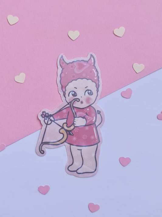 Cupido Traidor Waterproof Sticker